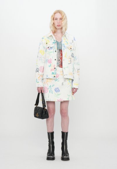 Soulland DECLAN JACKET - Jachetă din denim - white