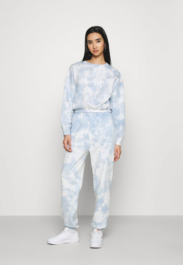 SWEAT & JOGGER TIE DYE SET - Sweatshirt - blue
