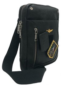AERONAUTICA MILITARE PILOT - Borsa a tracolla - antracite