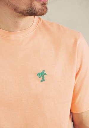 Next, REGULAR FIT - CHECK SHORT SLEEVE SET   - Pyjama set - blue orange