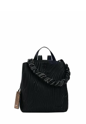 SMALL EMBOSSED - Hátizsák - black