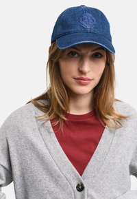 GANT SUPERFINE  - Strickjacke - grey melange