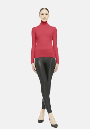 Strickpullover - cranberry