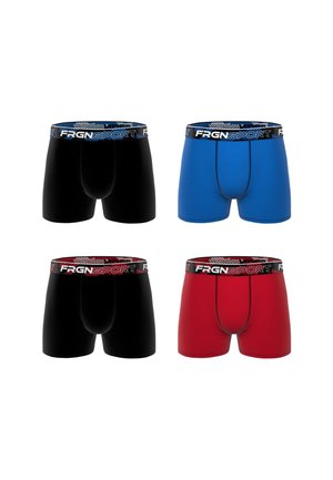 4 PACK - Boxers - noir bleu rouge blanc