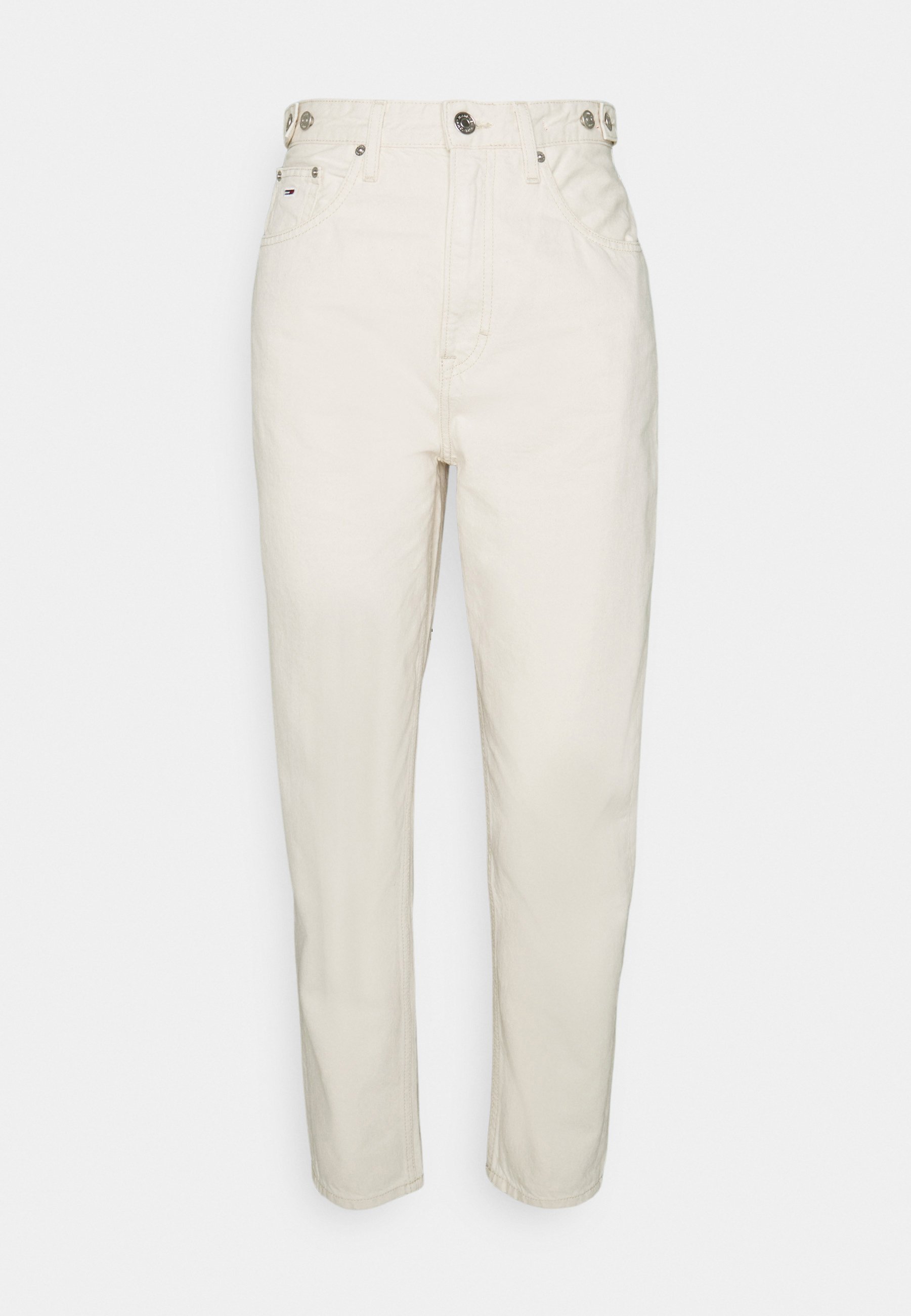 Tommy Jeans MOM - Siaurėjantys džinsai - ecru/baltų džinsų - Zalando.lt