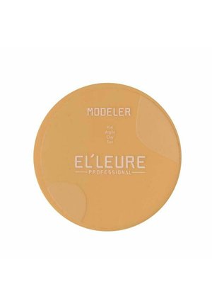 Round beige container labeled "Modeler" and "El'Leure Professional" with words "Klei, Argile, Clay, Ton" in smaller text.