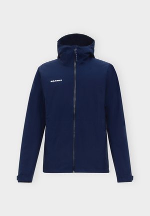 Mammut, LINARD HS THERMO HOODED - Veste Hardshell - marine
