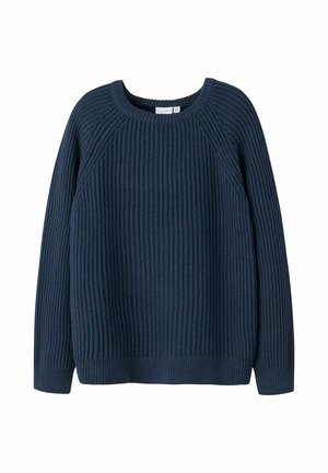 LANGARM - Pullover - insignia blue