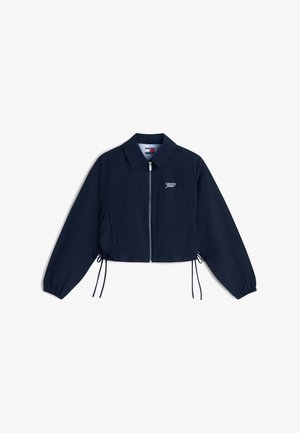 Tommy Jeans, COACH COLLAR TEXTURE - Giubbotto Bomber - dark night navy