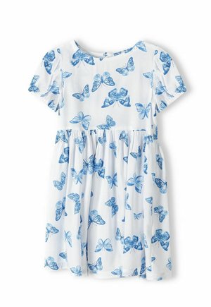 SHORT SLEEVE - Robe de jour - white blue