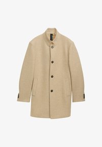 Niet geselecteerd, big beige herringbone optic