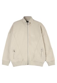 NUEVA SWEAT TRACK JACKET - Bomber tipa jaka - washed light beige
