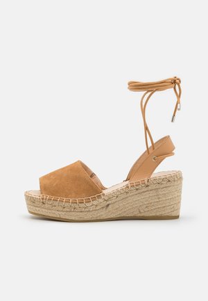 Espadrilles - cognac