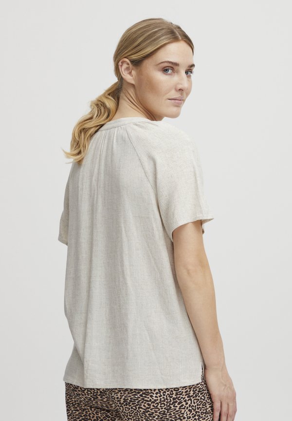 BYJohanna - Button-down blouse - nature linen4