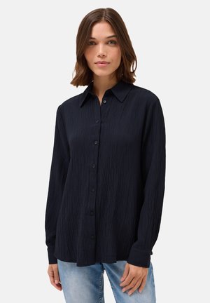MIT STRUKTUR - Button-down blouse - blau