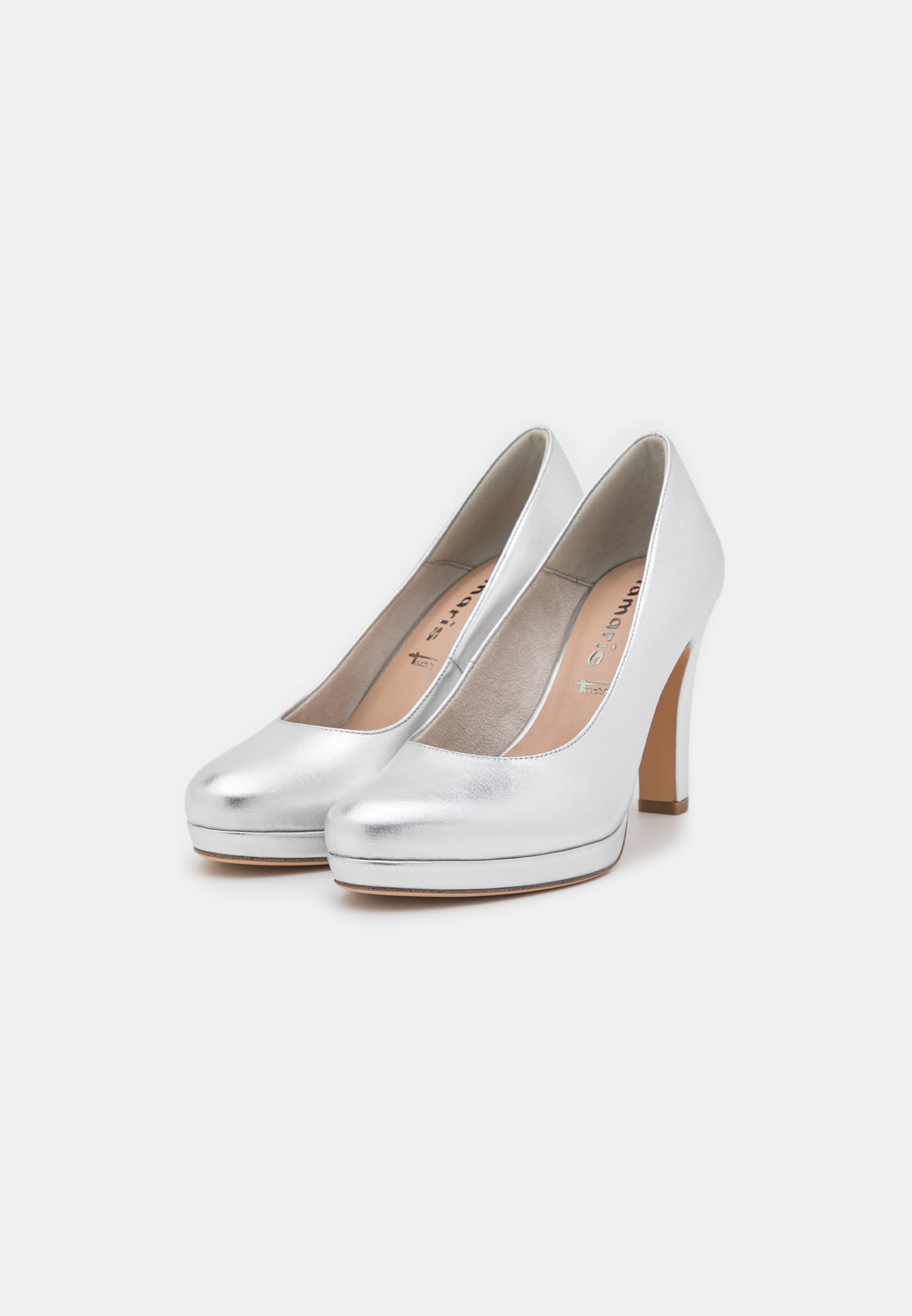 Tamaris Hoge hakken - silver/zilverkleurig - Zalando.nl