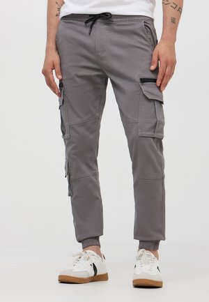 Terranova Pantaloni cargo - grigio topo