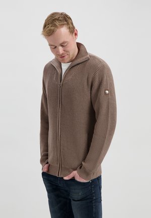 Strickjacke - sand