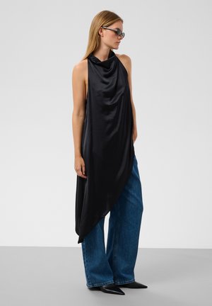 Soaked in Luxury, SLVERONA ASSYMETRIC - Blouse - black