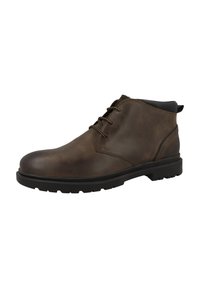 Geox U ANDALO - Stivaletti stringati - coffee