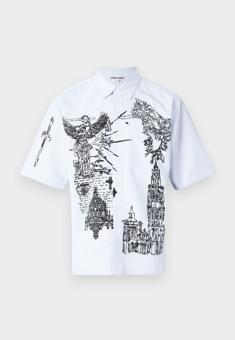 T-shirt avec imprimé nuage Jaded London pour homme en coloris Bleu
