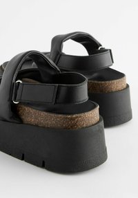 Next SOFT ASYMMETRIC CHUNKY - Sandaler m/ kilehæl - black