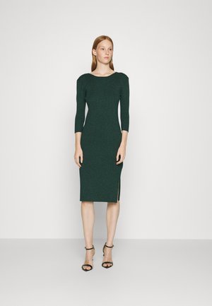 Bruuns Bazaar ANEMONESBBDEBBI KNIT DRESS - Robe pull - bistro green