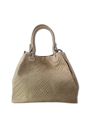 DrachenLeder Handtas - taupe beige braun
