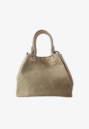 DrachenLeder Sac à main - taupe beige braun