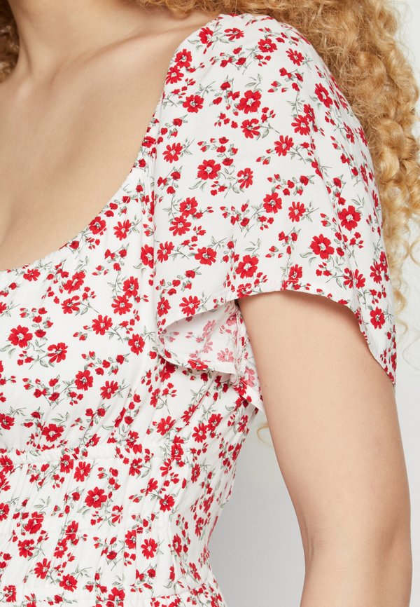 Open Back Channeled Skort Dress - Day dress - sunset4