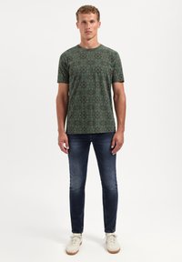 NO EXCESS T-shirt print - dark green