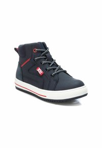 XTI Botines con cordones - navy
