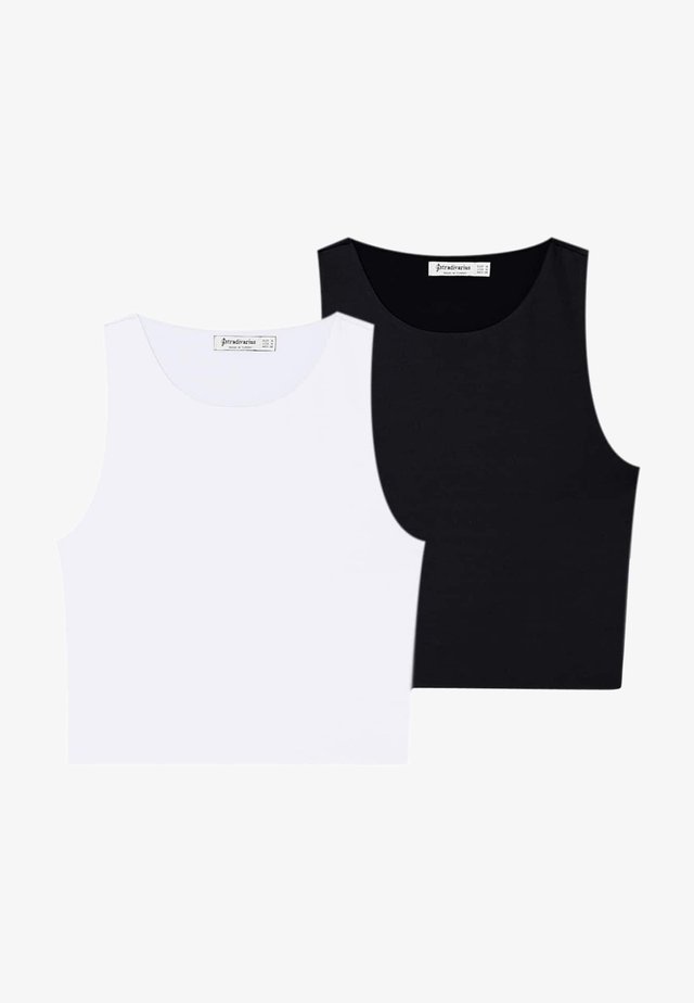 2 PACK - Top - black