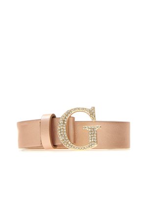 MIT STRASS-LOGO - Riem - goldenfarbe