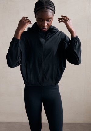 FULL ZIP JACKET - Verryttelytakki - black
