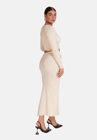 Elara SET - Gonna lunga - beige
