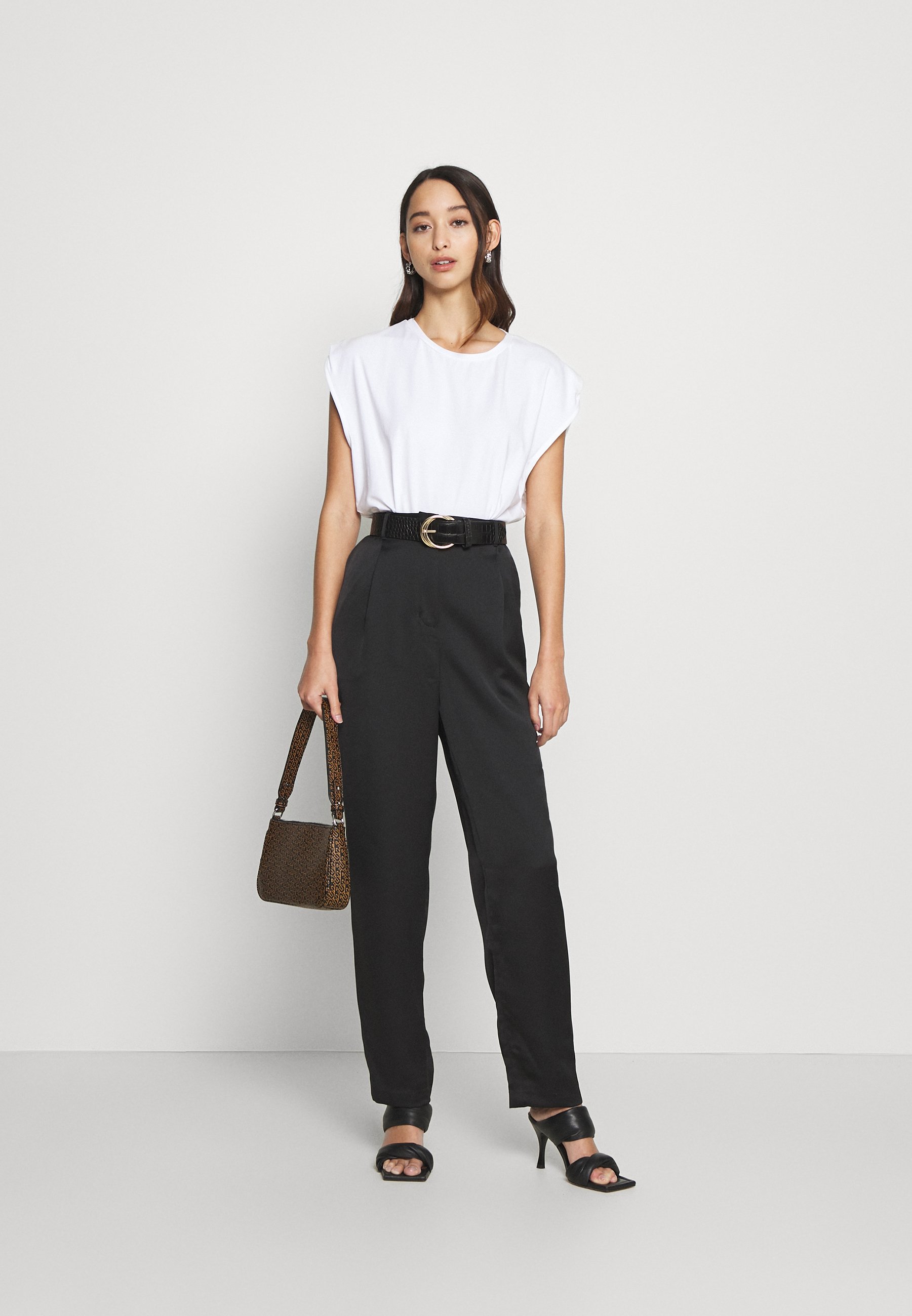 Monki LAINEY TROUSERS - Trousers 