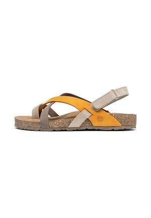 PLANA JERBA - T-bar sandals - naranja