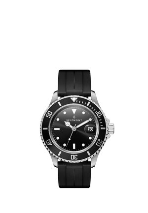 SEIZMONT TIDE II - Klokke - black > silver > white