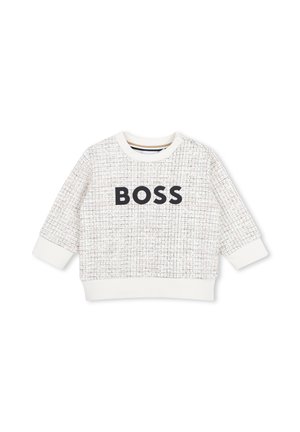 BOSS Kidswear, SWEAT COL ROND - Sweatshirt - ivory