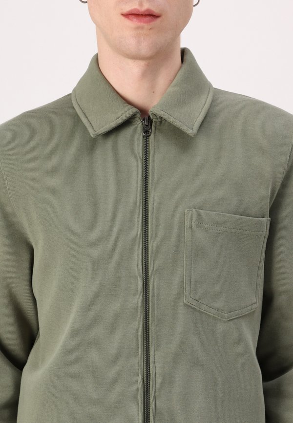 HANNES FULL ZIP - Cardigan - four leaf clover2