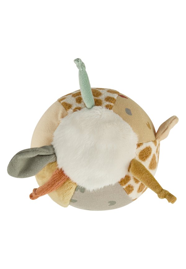 STOFFBALL SAFARI – Kuscheltier – mehrfarbig