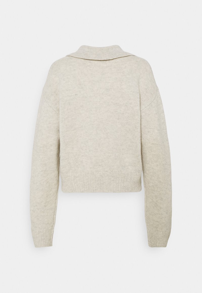 Damen Bekleidung | DESIGNERS REMIX CARMEN COLLAR Strickpullover oatmeal/beige - DZ86983 Damen Bekleidung | DESIGNERS REMIX CARMEN COLLAR Strickpullover oatmeal/beige - DZ86983