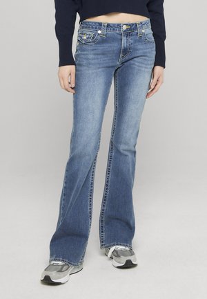 BECCA MID RISE  FLAP - Jean bootcut - arabella