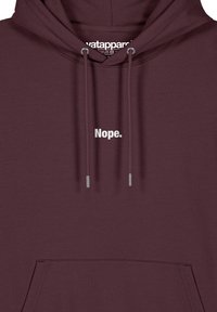 watapparel NOPE - Hoodie - red brown