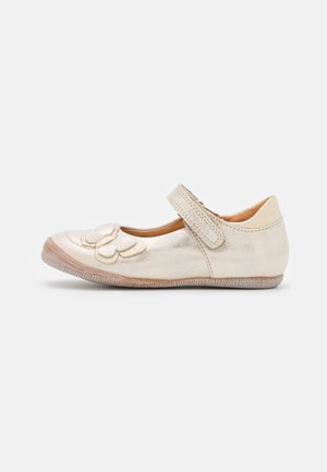 CHILDREN'S BUTTERFLY ANA - Ballerine con cinturino - gold