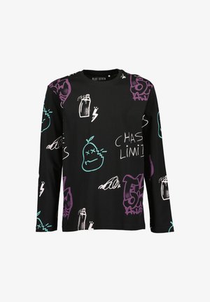Blue Seven, BLUE SEVEN LANGARMSHIRT - T-shirt à manches longues - schwarz