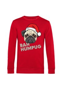Henry Tiger CHRISTMAS PUG - Sudadera - red