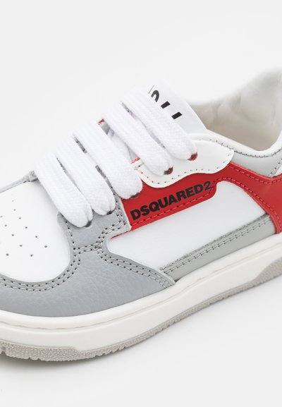 Dsquared2 UNISEX - Baskets basses - white/pearl/red