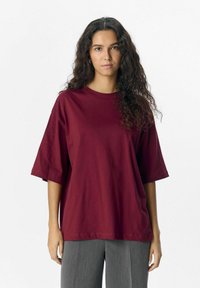 Object GIMA - T-shirt basic - cabernet